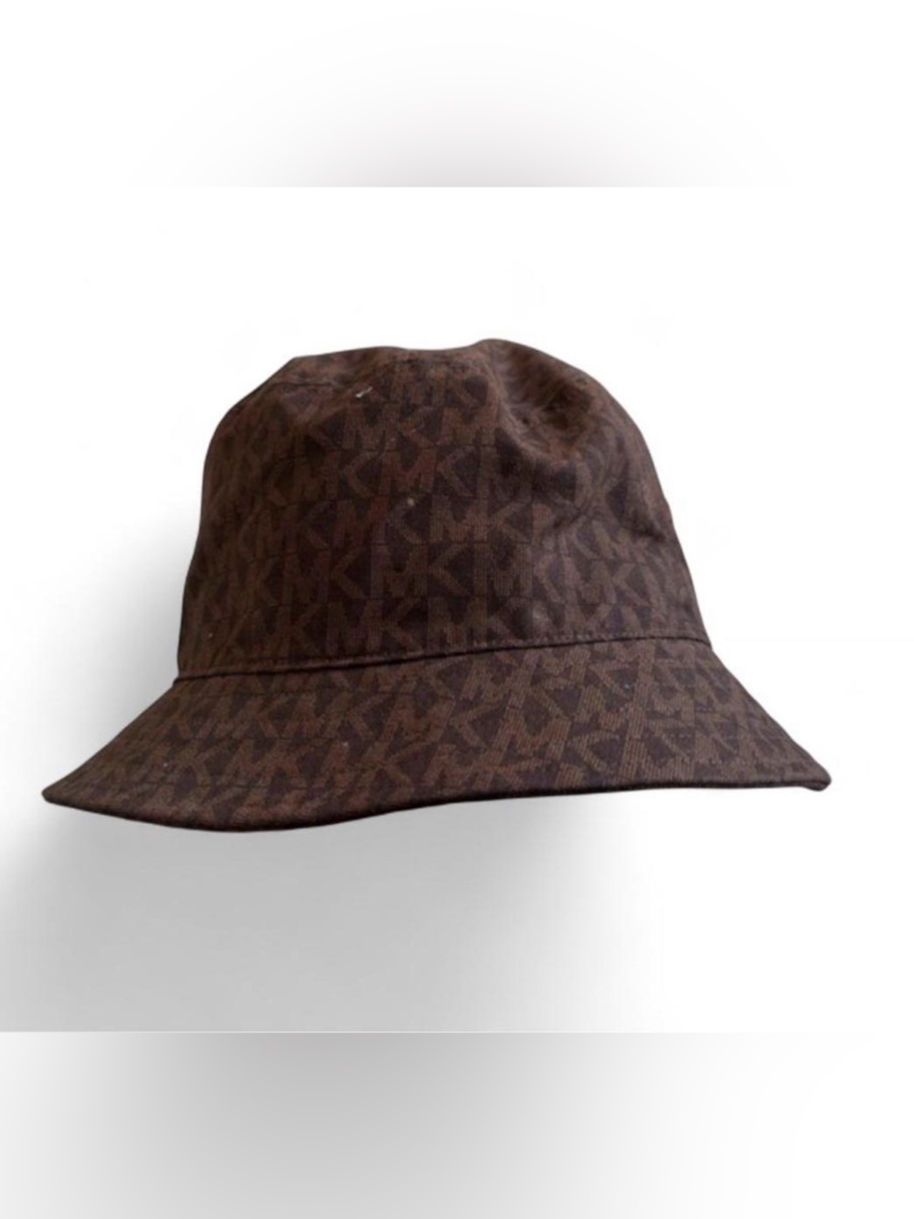 Michael Kors Brown Logo-Print Bucket Hat